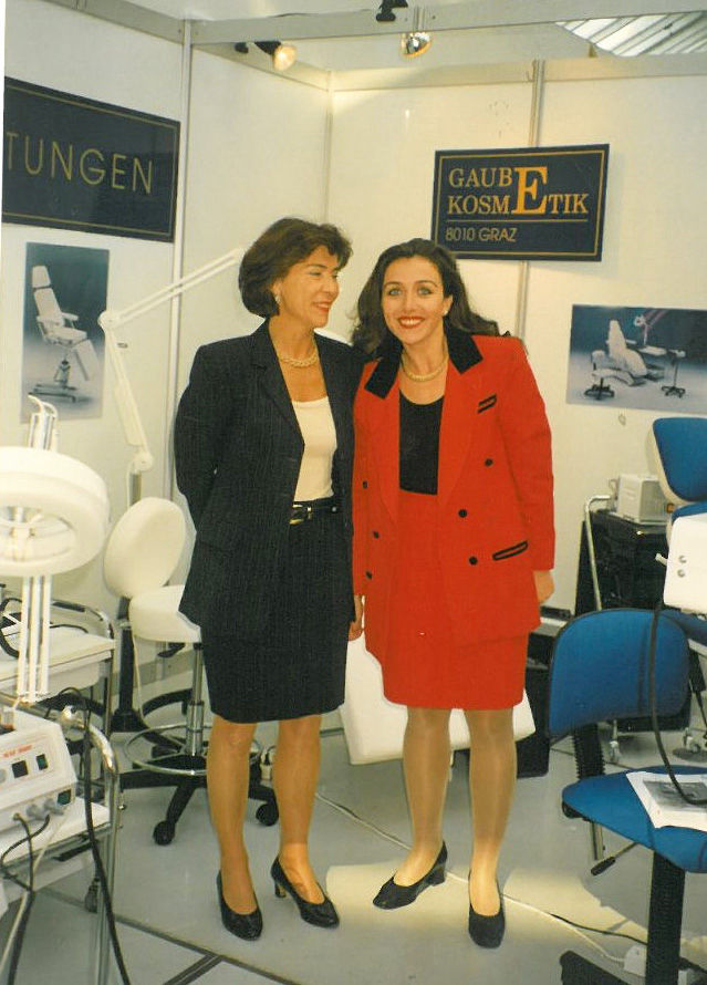 Gaube Beauty Messestand 1997 in Linz